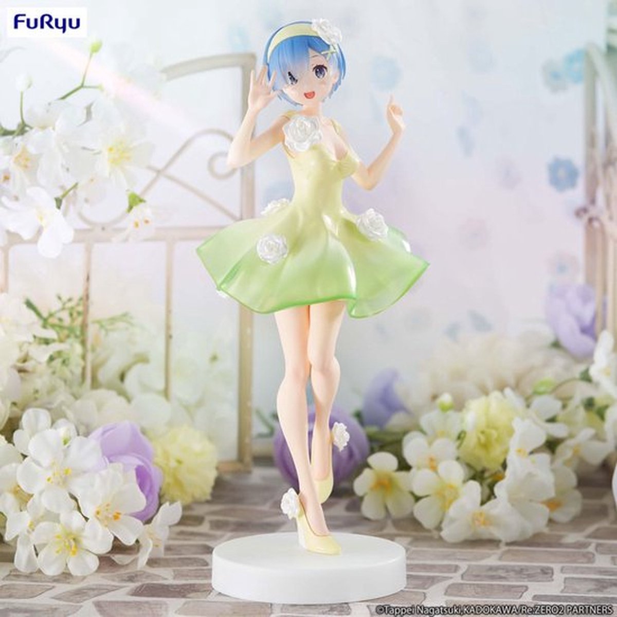 Furyu -Re Zero Rem Flower Dress 21cm
