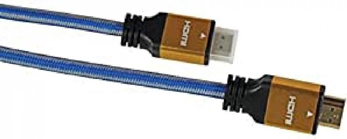 ITVFHD04 - 1.5 m - HDMI Type A (Standard) - HDMI Type A (Standard) - Black,Blue,Gold