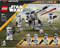 foto van LEGO Star Wars 501st Clone Troopers Battle Pack Bouwbaar Speelgoed met Minifiguren - 75345