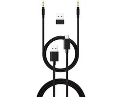 QPAD - QH-900 - Draadloze stereo gaming headset Zwart voor PC, PS4/PS5, Xbox One, Xbox Series S|X, Nintendo Switch