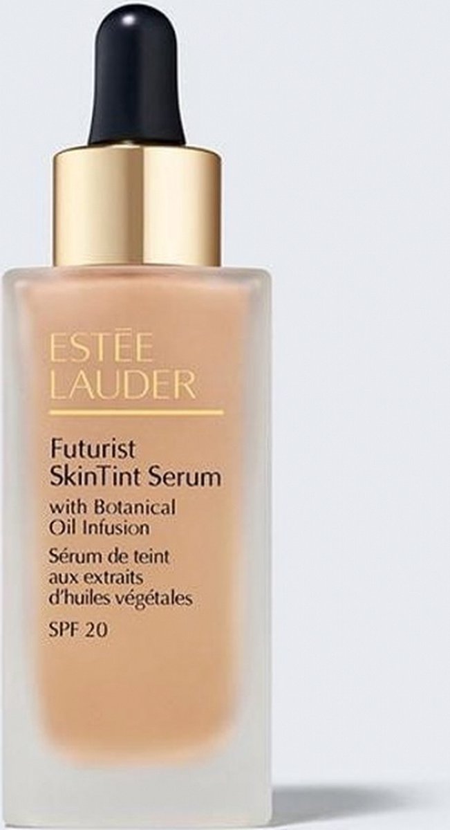 Goedkoopste Estée Lauder Futurist SkinTint Serum Foundation With Botanical Oil Infusion SPF 20 podkład pielęgnacyjny SPF 20 odcień 2C0 Cool Vanilla 30 ml