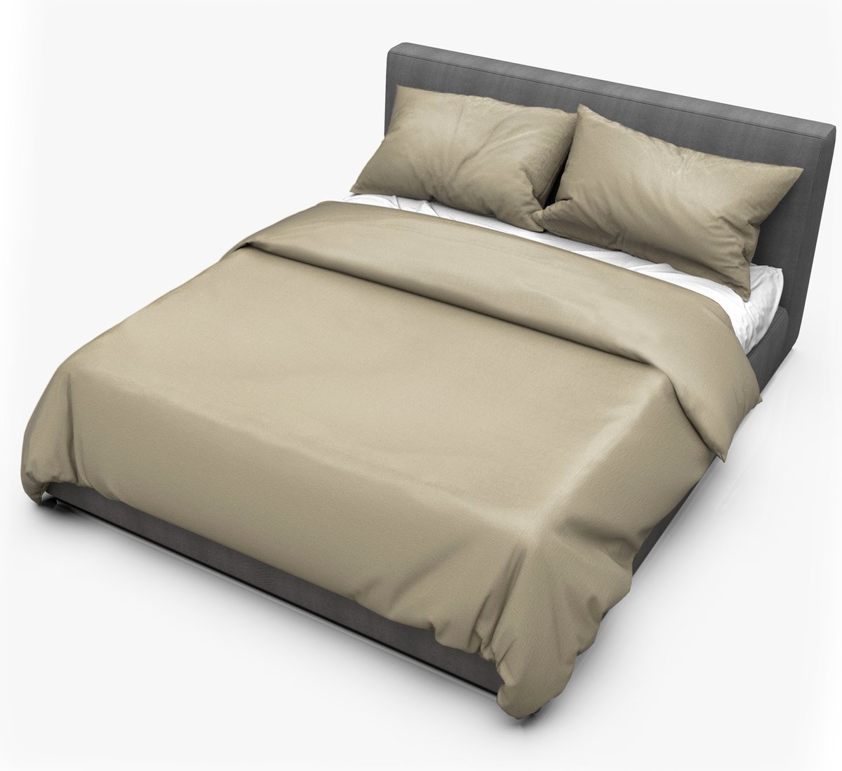 Dream Sheets Marrakesh - Dekbedovertrek 200 x 200/250 - Katoen Satijn - Tweepersoons - Golden Glow - Goud