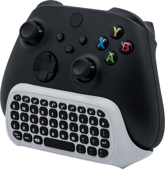 oCreon Draadloos Minitoetsenbord 2.4G Gaming Chatpad voor Xbox Series X/S en Xbox One – Met USB-ontvanger en 3.5mm Audio Jack