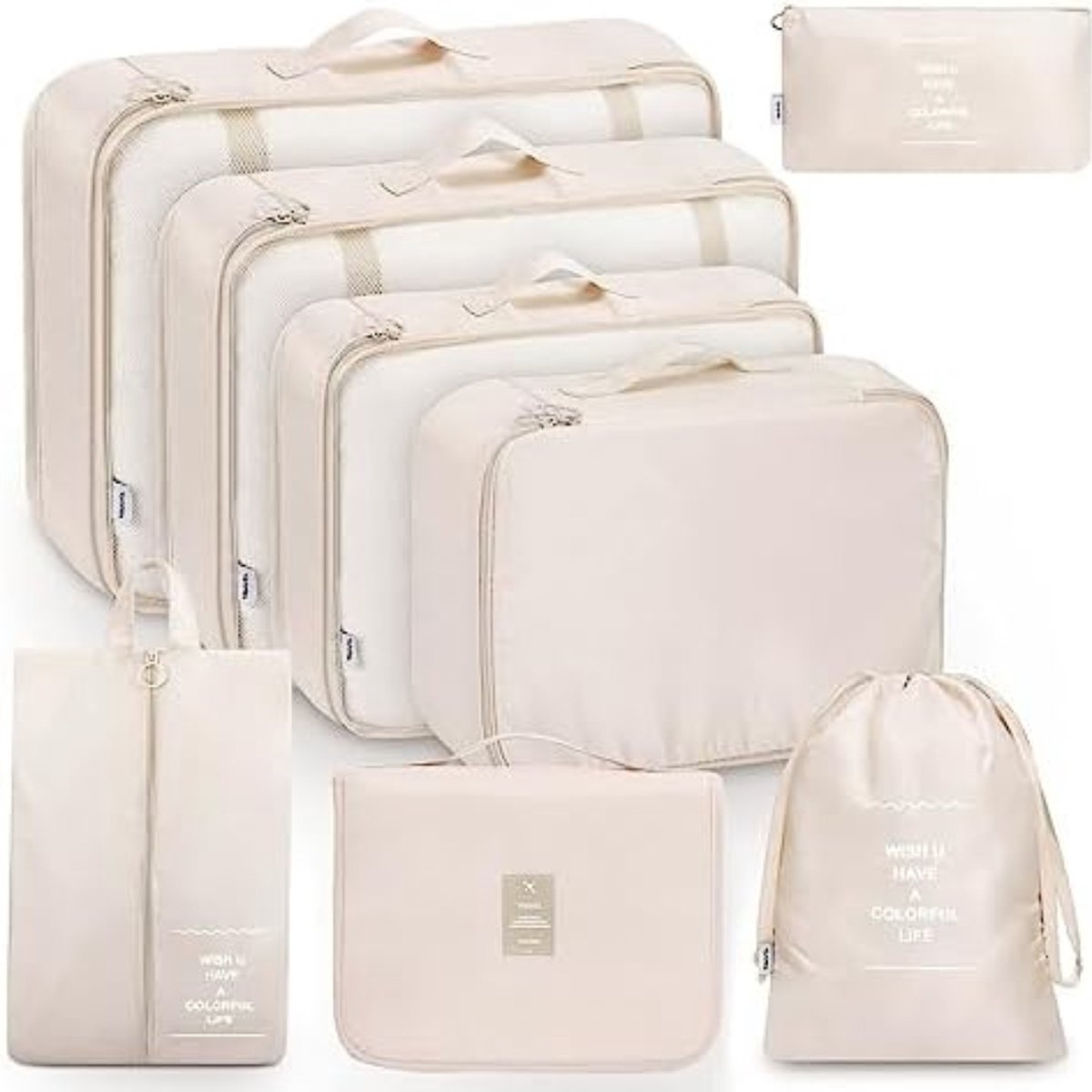 Lexium Packing Cubes Backpack - Backpack Organizer - Packing Bags Backpack - Packing Cubes Compression - Compression Cube