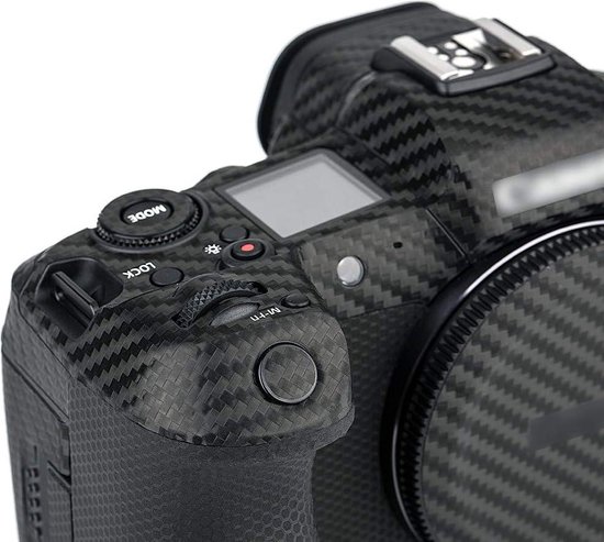 Camera Body Skin Sticker - Beschermende Wrap Cover voor Canon EOS R5 - Koolstofvezel - Anti-Kras Stickers - Camera Body Skin Film Protector - 3M - DSLR - Decals - Shield