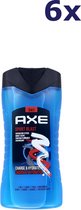 Bol.com 6x Axe 3-in-1 Douchegel - Sport Blast 250ml aanbieding