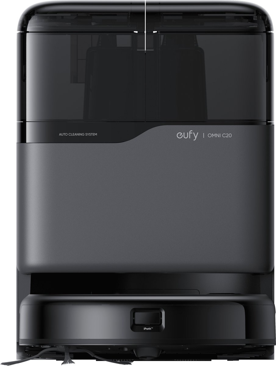 Afbeelding 2 van eufy Clean Omni C20 Robotstofzuiger met reinigingsstation - Robot Vacuum - 7.000 Pa Zuigkracht, Ronddraaiende Dweilpads, Met Objectdetectie, 8,5 cm Ultraplat Design, Zwart