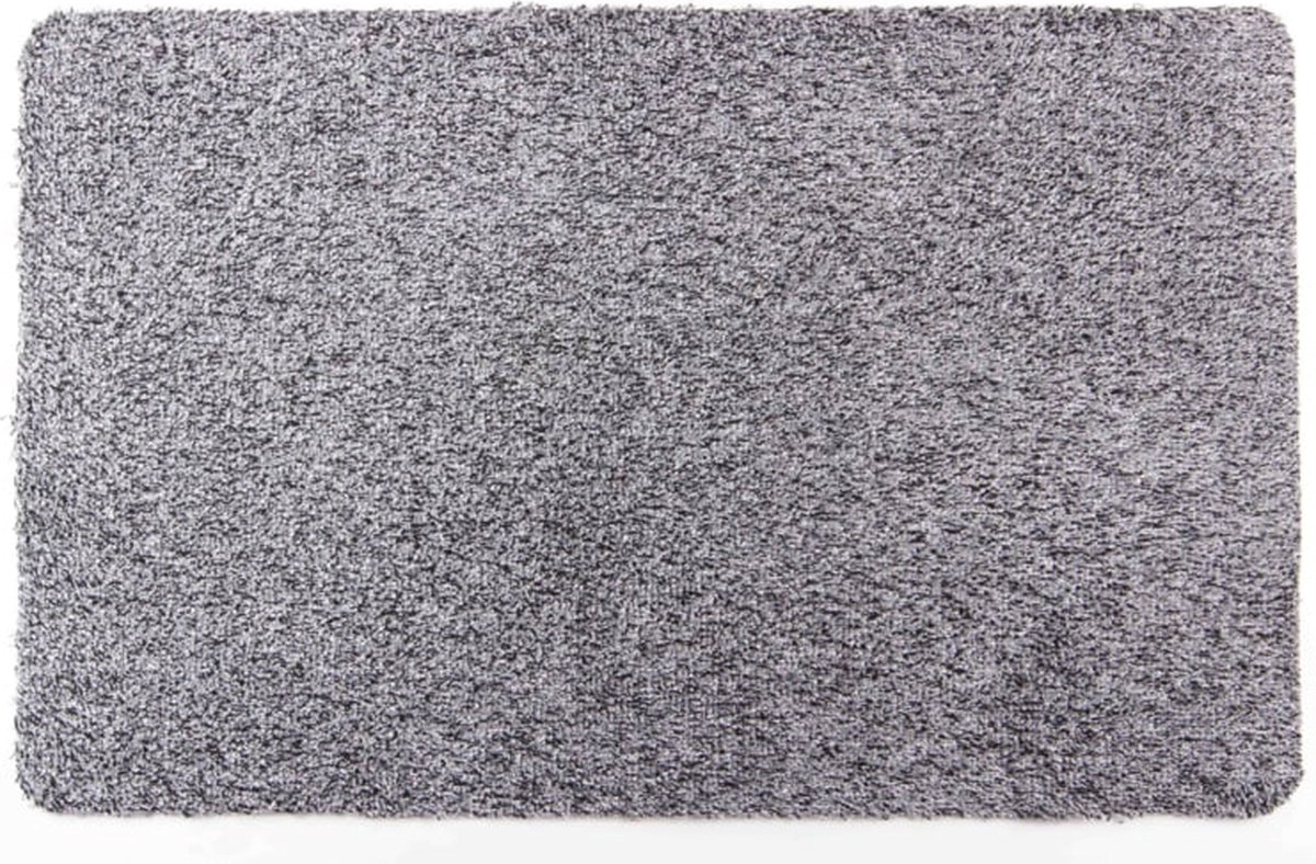 Cleanwalk droogloopmat - 50x80 cm - katoen - lichtgrijs 870 - PVC backing