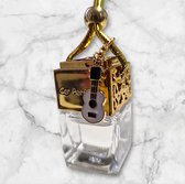 Autoparfum Music | + Pocket hug GITAR | 8ml | Vanille Orchids | Wenskaart | Traditional Hammam Ritual Overseas | Auto parfum | Autogeurtje | Car scent | Giftset | Verjaardagscadeau | Bedankt cadeautje | Luchtverfisser