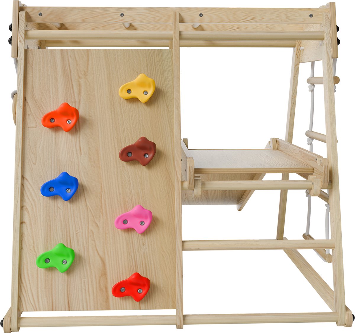Mini speeltoestel voor kinderen - Met glijbaan - Naturel speeltoestel — afbeelding 9