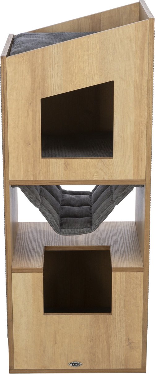 Bol.com Trixie Citystyle - Cat Tower - Bruin/Grijs - Krabpaal - 105 cm aanbieding