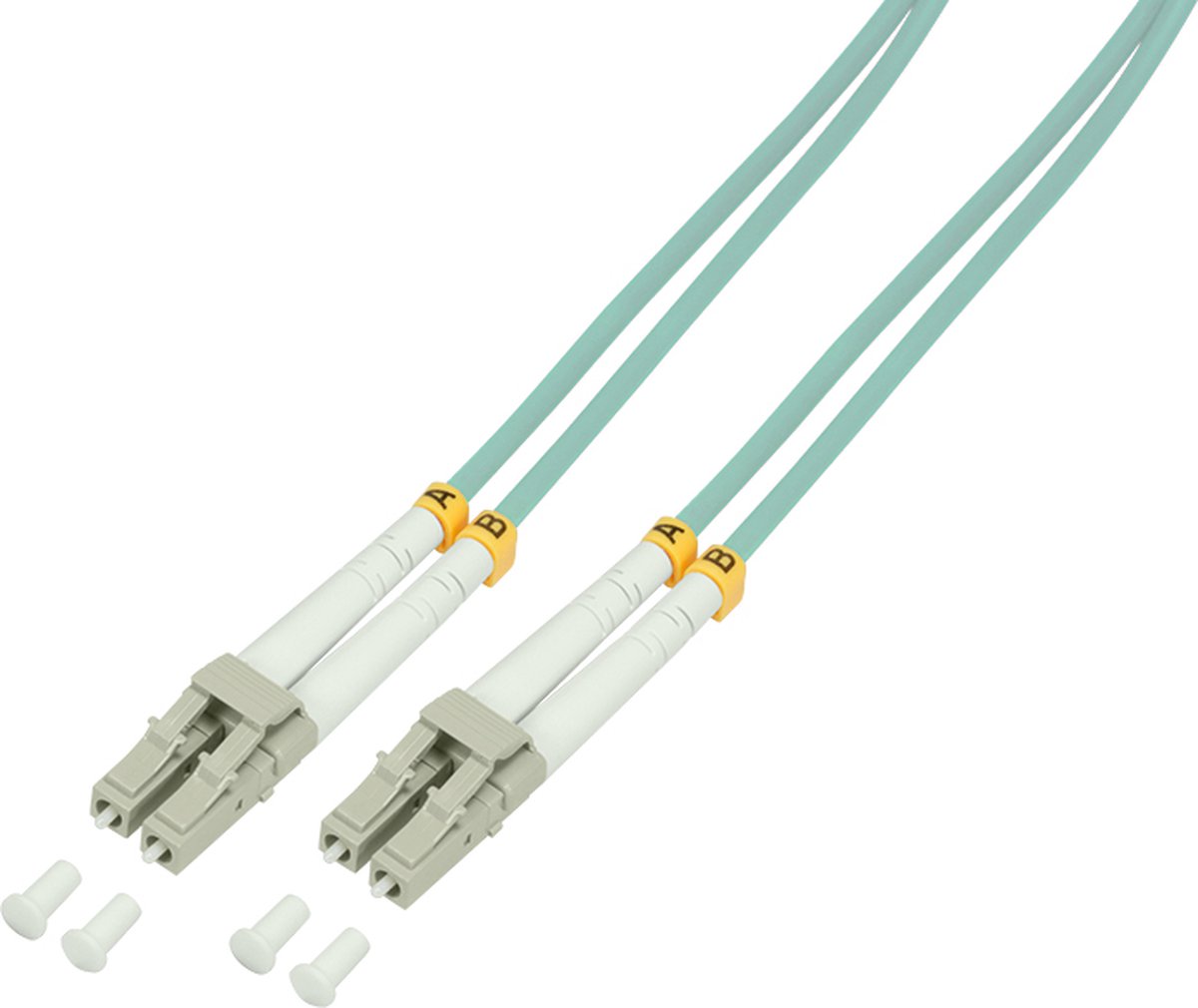 LogiLink 5m, LC - LC InfiniBand en Glasvezelkabel Blauw