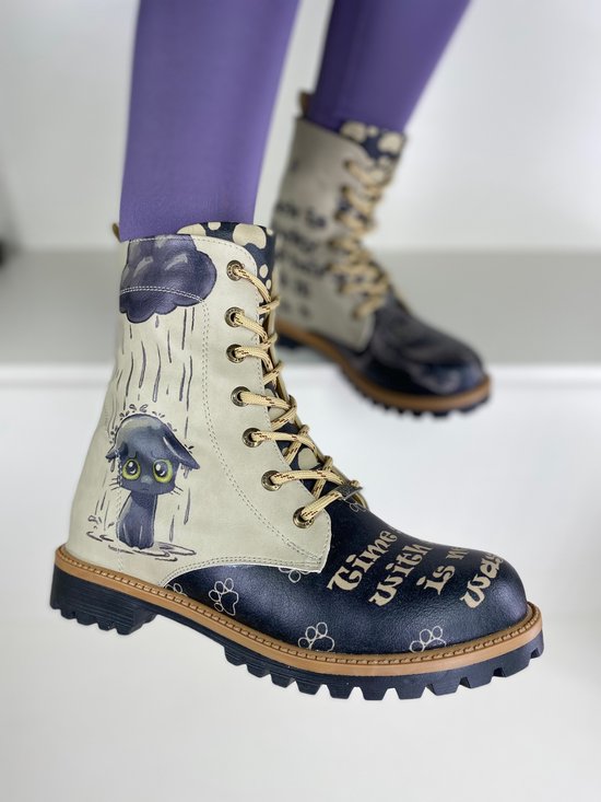 GOBY - Pitty Catty - Bottes pour femmes - Boot - Bottes femmes - Ladies boots - Ladies boots - Long boots - Handmade - Taille 38