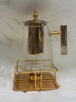YBK Tech Theepot van geëmailleerd glas in geschenkdoos