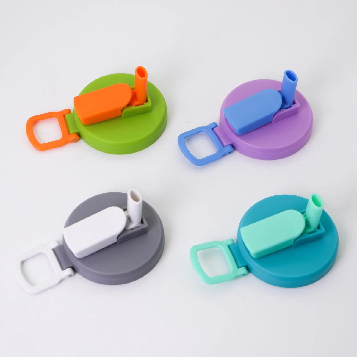Lot De 4 Bouchons De Canette Anti-Fuite - Couvercles Silicone Réutilisables, Pour Soda, Bière, Jus - 3