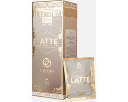 Gourmet Café Latte - Instantkoffie verrijkt met organisch Reishi poeder - Ganoderma Lucidum - Rijke smaak - Gemakkelijk te bereiden gastronomische koffie