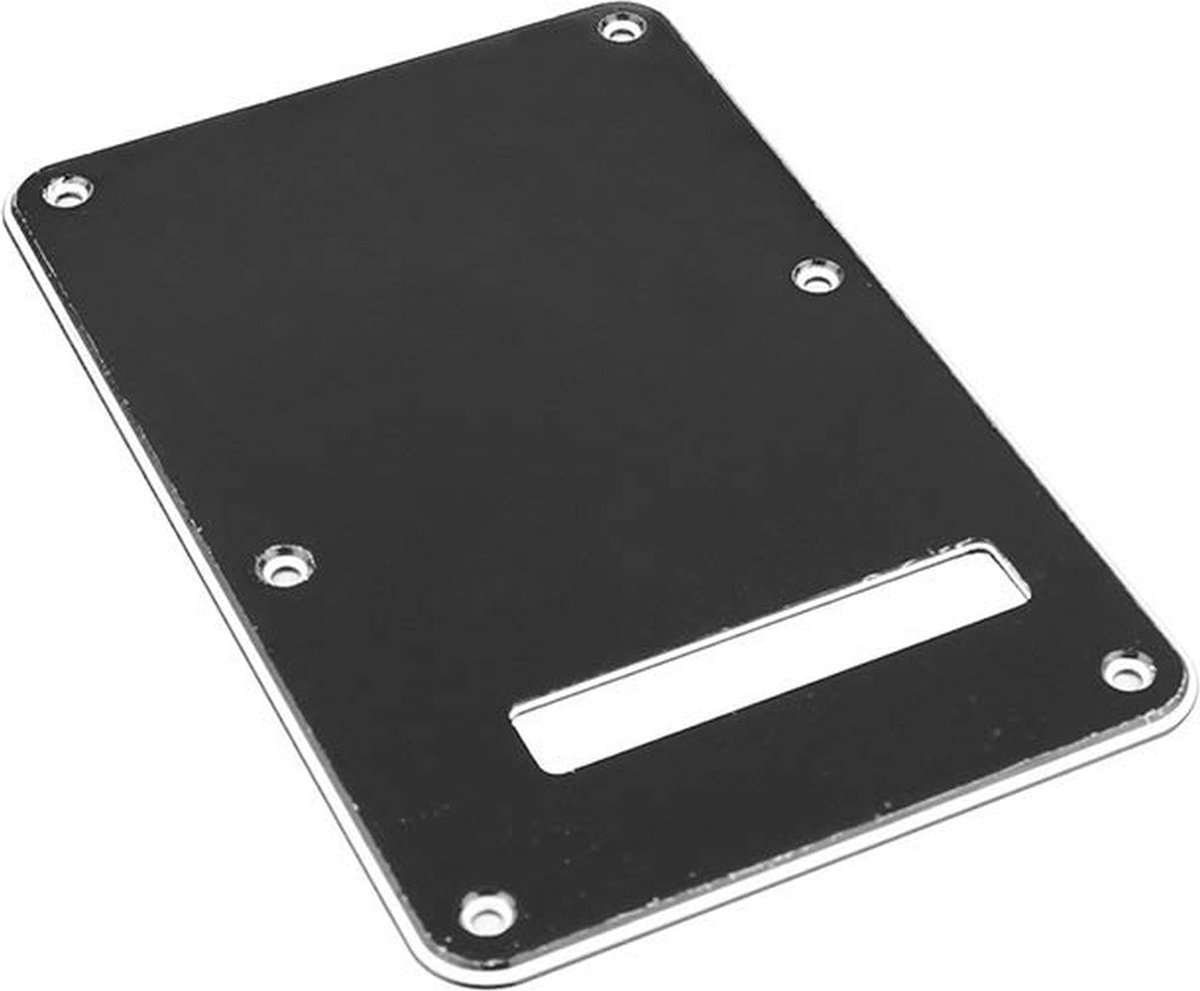 Fender 991322000 Stratocaster® back plate, 3-ply, black