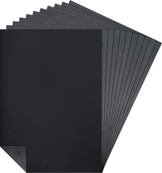 Carbonpapier voor hobby en knutselen - Overtrekpapier - Grafietpapier - 100 vellen A4 - zwart
