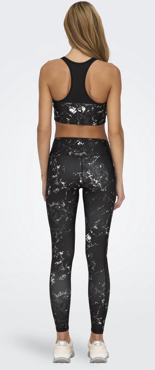 ONLY PLAY ONPRYA-2-SPACE LIFE HW PCK TIGHTS NOOS Dames Legging - Black W. Pumice Stone van Merkloos — afbeelding 5