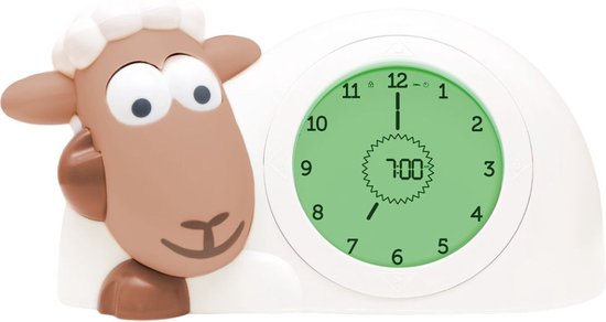 Zazu Sam Slaaptrainer Schaap Bruin Kinderwekker