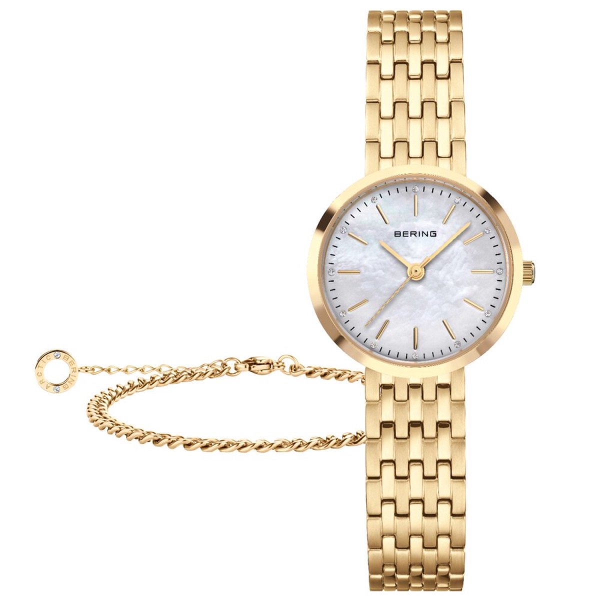 Bering - 19126-734-GWP - Geschenkset Polshorloge + Armband - Dames - Kwarts - Classic