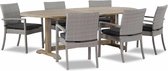 Domani Solarino/Brighton ovaal 240 cm dining tuinset 7-delig