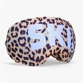 Skibril Hoes Goggle Cover - Beschermhoes Skibril Wintersport - Panter
