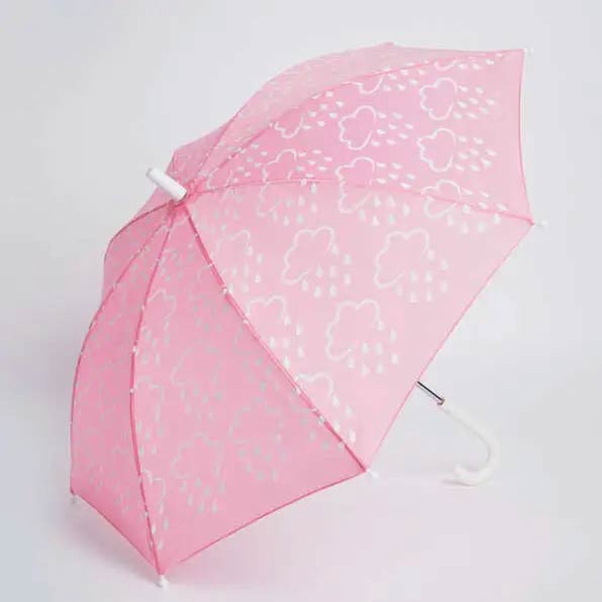 Grass & Air Kids Kleur Veranderende Paraplu Baby Pink