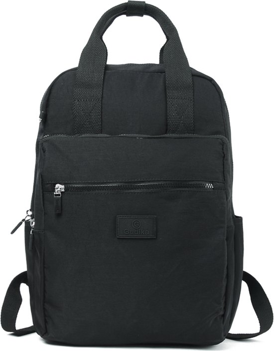 Gudika - Schooltas - Rugtas - Unisex - Rugzak - Laptop vak - Waterdicht - Werktas - Grote Rugtas - Zwart