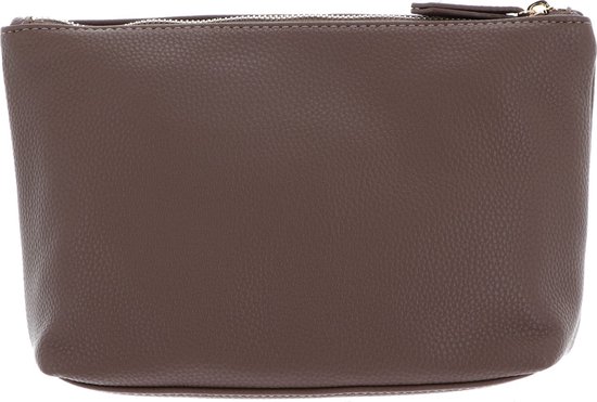 VALENTINO Trousse de maquillage Brixton Soft Cosmetic Case Taupe Brun