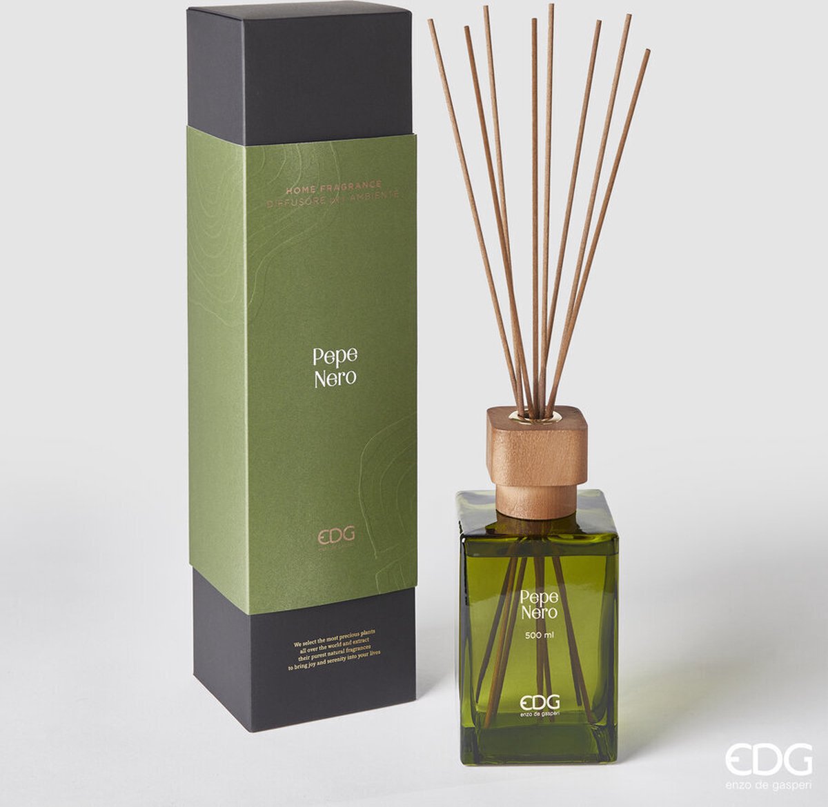 EDG Enzo de Gasperi geurstokjes Pepe Nero 500ml