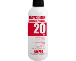 KayPro Kay Color Oxy Emulsion 20 Vol / 6% 150 ml - oxidatiecrème voor haarverf en blondeerpoeders / ontkleuringspoeders