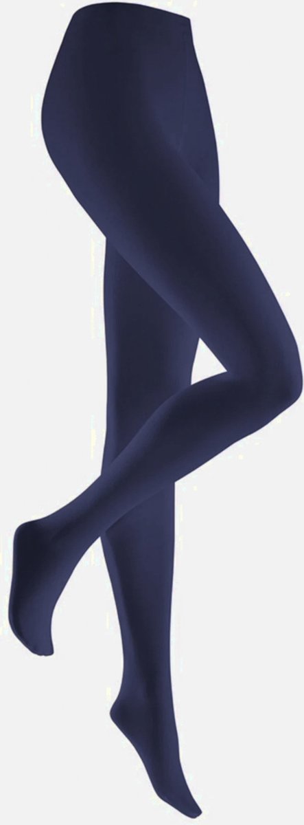 Kunert sensual cotton 115 den panty maat XXL donkerblauw donker blauw