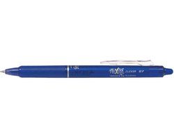 Pilot Frixion – Clicker balpen 0.7mm – blauw – 1 stuks
