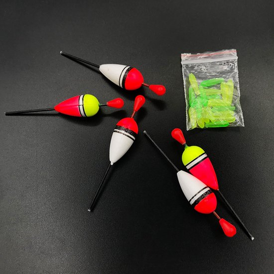 15 Delige Set - Vis Dobber Set - Vissen - Aas - Dobbers - Set van 15 visdobbers - vissen - Verschillende maten en stijlen - verschillende aas en technieken - Duurzaam en betrouwbaar - visaccessoires - Compleet set van MPMD — afbeelding 2