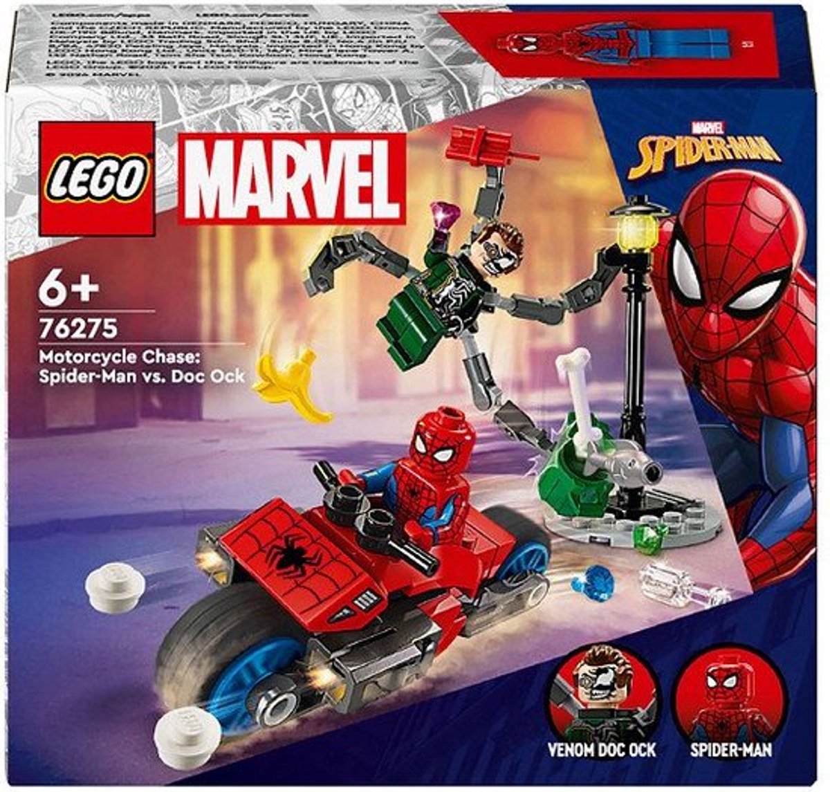 LEGO Marvel Motorachtervolging: Spider-Man vs. Doc Ock - 76275 — afbeelding 24