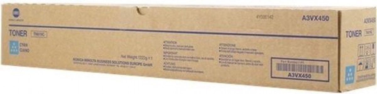 KonicaMinolta Toner TN-619C;für bizhub Press C1060/C1070;cyan (A3VX450)