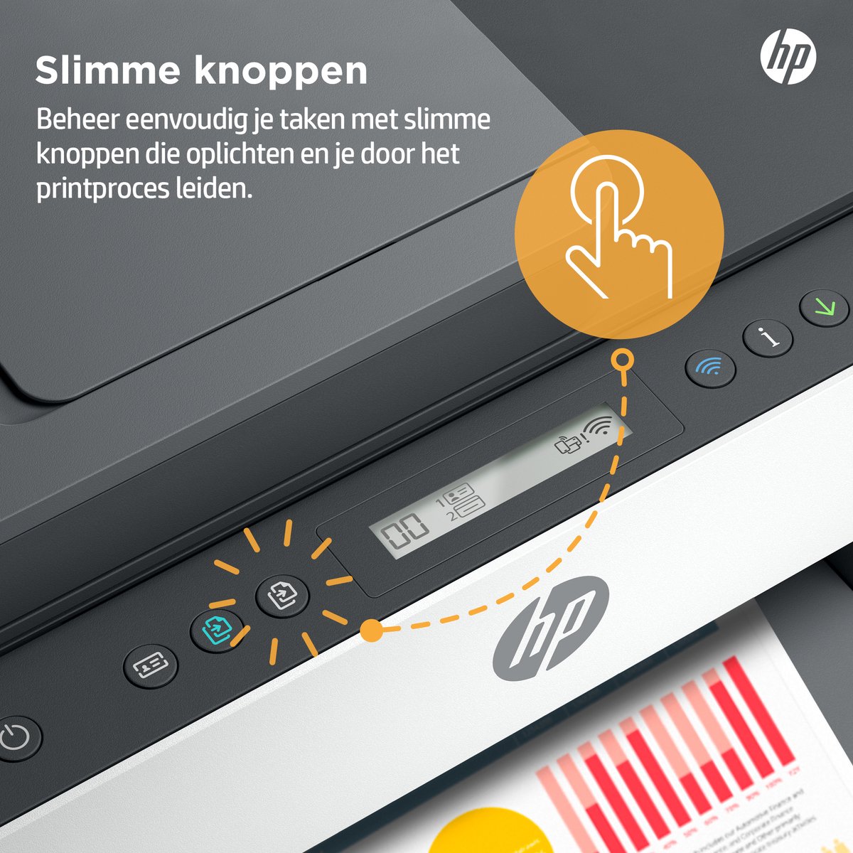 HP Smart Tank 7305 - All-in-One Printer - Inclusief tot 3 jaar inkt - Grijs — afbeelding 4