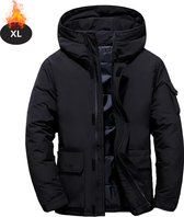 Nivard Skipak - SkiBroek - Skijas - Ski Suit - Wintersport - Heren - Winter - Warm Fleece - Zwart - Maat XL