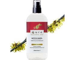 Witch Hazel 250ml | Zonder Alcohol | 100% Puur & Onbewerkt | Hamameliswater - Toverhazelaar |…