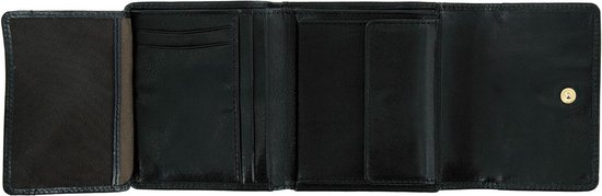 Braun Büffel Cuir Porte-monnaie Venice Wallet 4CS Black Noir
