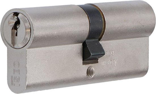 Abus Deurcilinderslot met sleutel, zilver, 28208