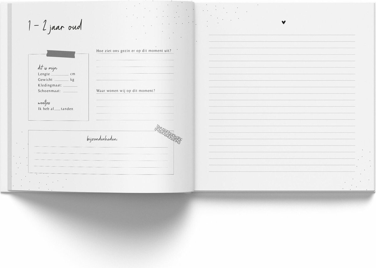 Fyllbooks - Opgroeiboek Mijn Peutertijd - Herinneringsboek - Invulboek - Kinderen 1 tot 4 jaar - Jungle — cadeau in Boeken - foto 7