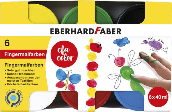 Eberhard Faber vingerverf - voor kids
