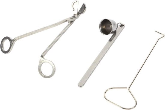 Wal front 7,5 0,9 inch mode roestvrij staal rechte buis vormige kaars snuffer lont trimmer cover handgereedschap (zwart