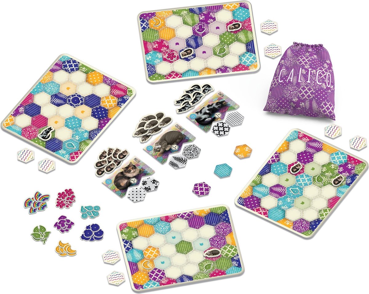 White Goblin Games - Calico - familiespel - 1 tot 4 spelers - 45 minuten - Vanaf 10 jaar — afbeelding 8