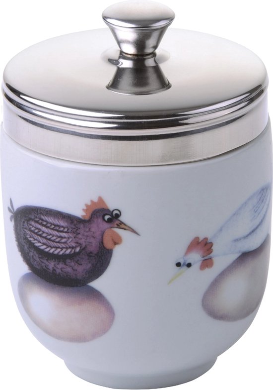 Egg Coddler "Broedeieren" (Clare Mackie) - Leuk voor bij het ontbijt - Pocheren - Gepocheerde eieren - Makkelijk gepocheerd ei