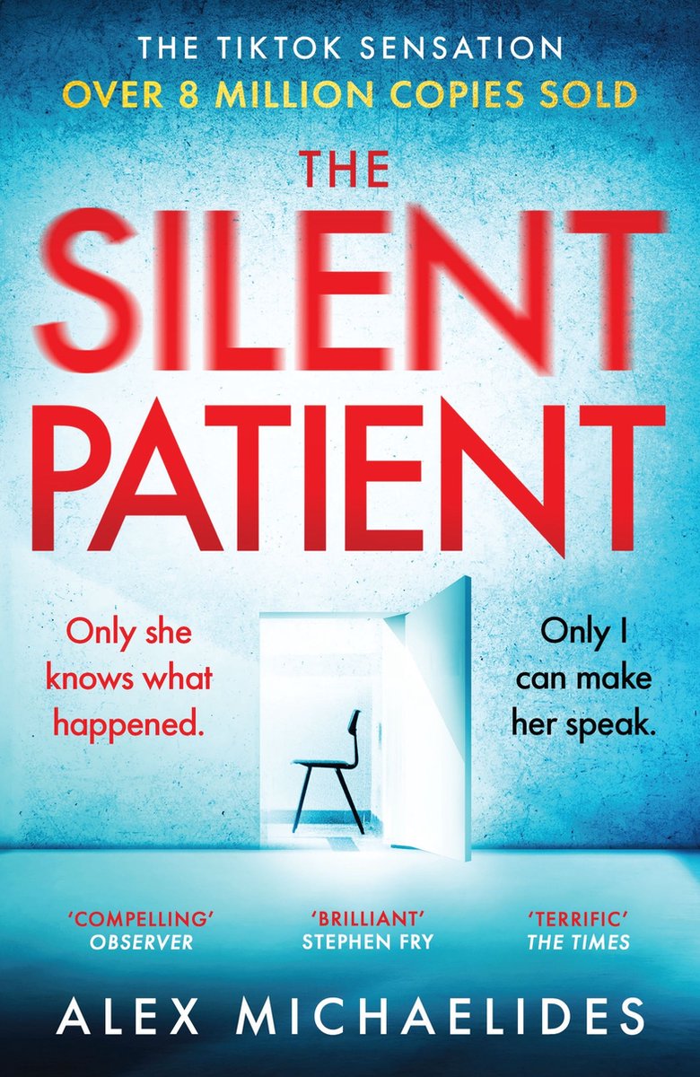 Omslag van The Silent Patient