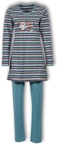 Woody pyjama meisjes - spookdier - streep - 192-1-BLB-S/971 - maat 152
