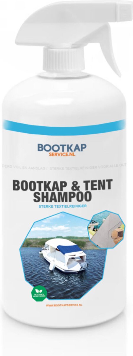 Bootkapservice - Bootkap - Bootzeil - Tent - Reiniger - 500ML - Shampoo